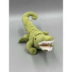 Wishpets 2004 GREEN ALLIGATOR Plush 10” Stuffed Animal